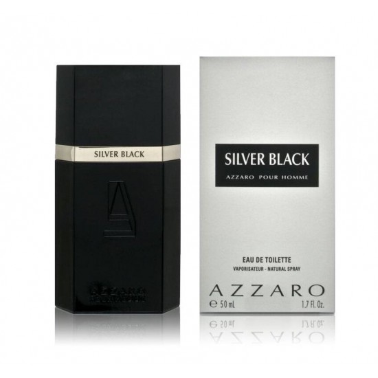 AZZARO SILVER BLACK EDT 50ML - Cod Int: 57293