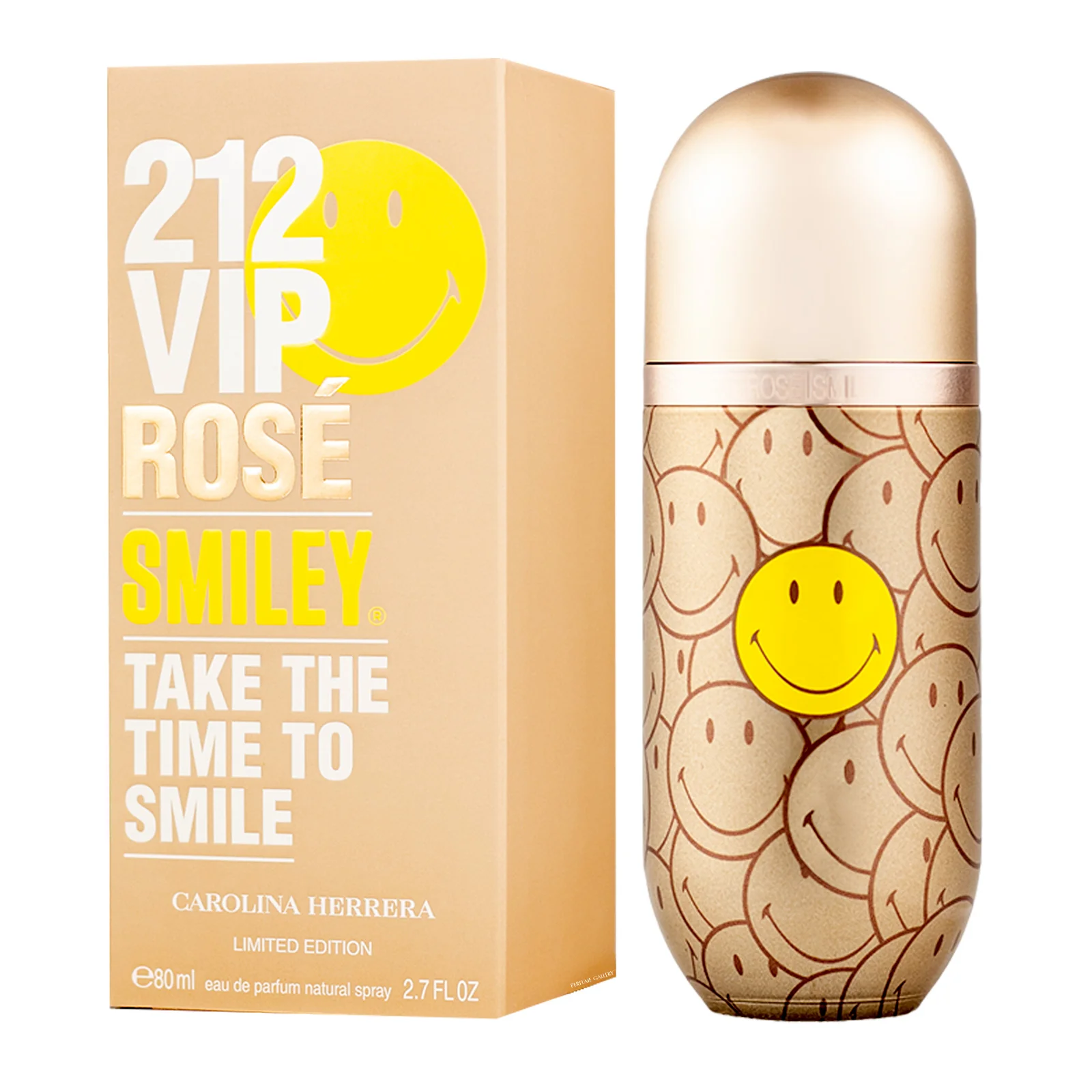 CH 212 VIP ROSE SMILEY EDP 80ML - Cod Int: 63443