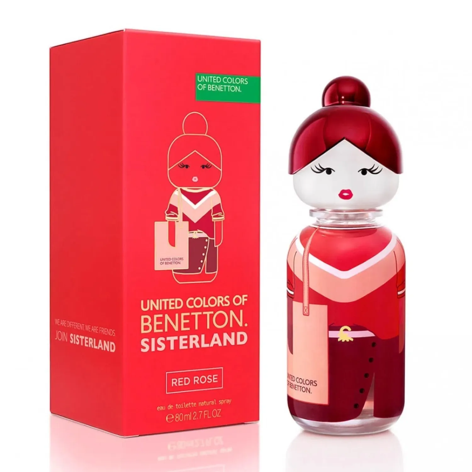 BENETTON SISTERLAND RED ROSE EDT 80ML - Cod Int: 60279