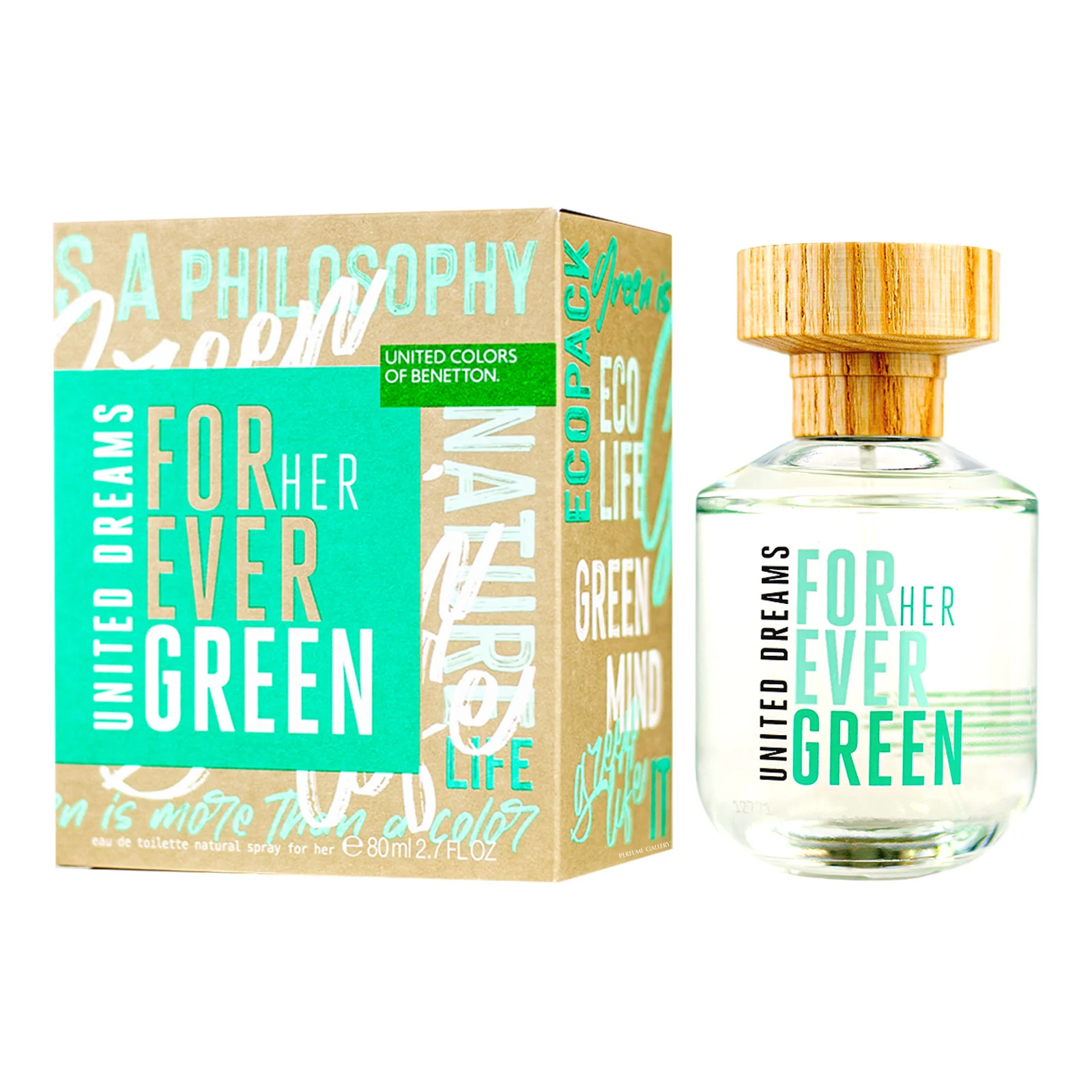BENETTON FOREVER GREEN HER EDT 80ML - Cod Int: 60281