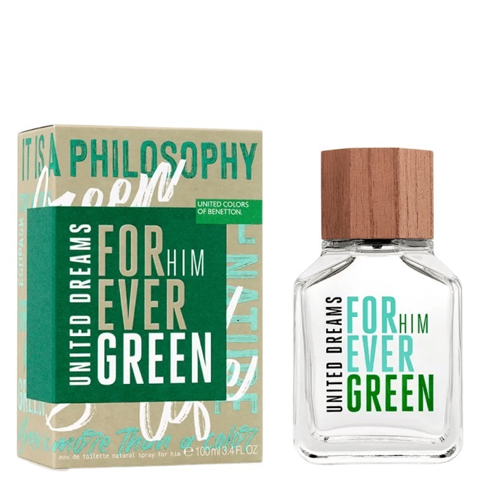 BENETTON FOREVER GREEN HIM EDT 100ML – Cod Int: 60282
