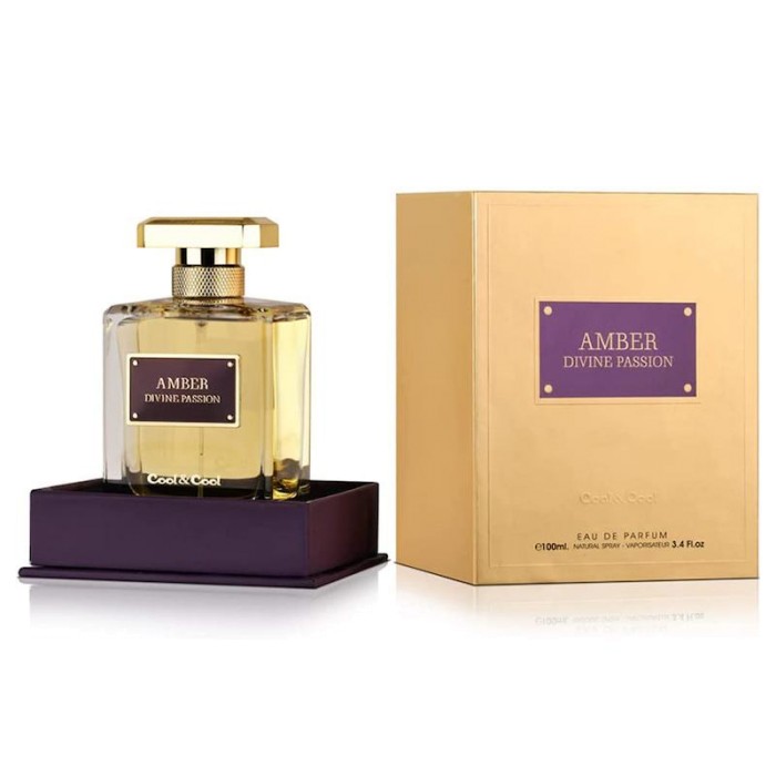 COOL&COOL AMBER DIVINE PASSION 100ML  – Cod Int: 71526