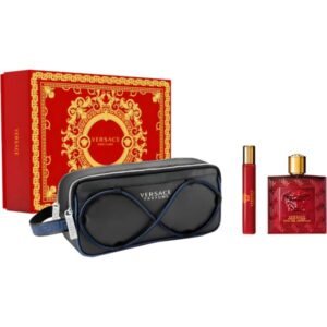 VERSACE EROS FLAME SET 100ML+MINI+NECESE  - Cod Int: 70586