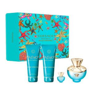 VERSACE DYLAN TURQUOISE SET EDT 100ML+BL  - Cod Int: 58857