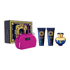 SET VERSACE DYLAN BLUE FEM 100ML+BL+SG+N  - Cod Int: 75263