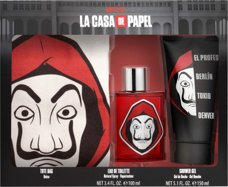 KIT N.LA CASA DE PAPEL 100ML+GEL150ML+BA  – Cod Int: 74962