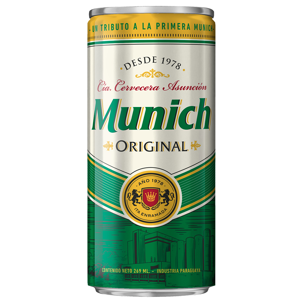 MUNICH CERVEZA ORIGINAL 269 ML - Cod Int: 76610