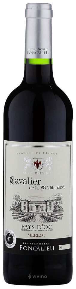 FONCALIEU VINO CAVALIER MERLOT 750ML  - Cod Int: 52522