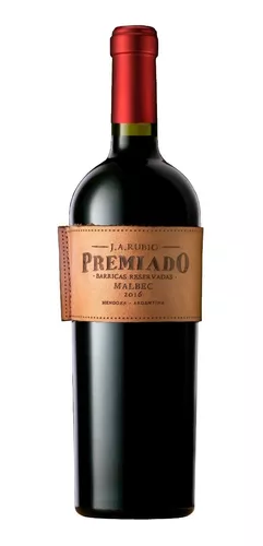 J.A RUBIO VINO PREMIADO MALBEC 750ML  - Cod Int: 61550