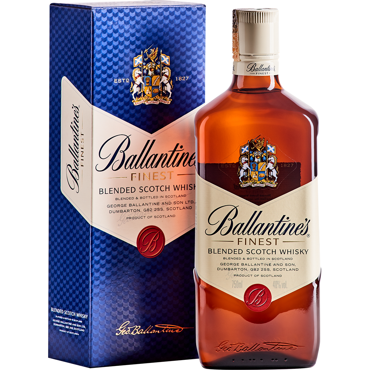 BALLANTINES WHISKY FINEST C/C 1L. - Cod Int: 62684