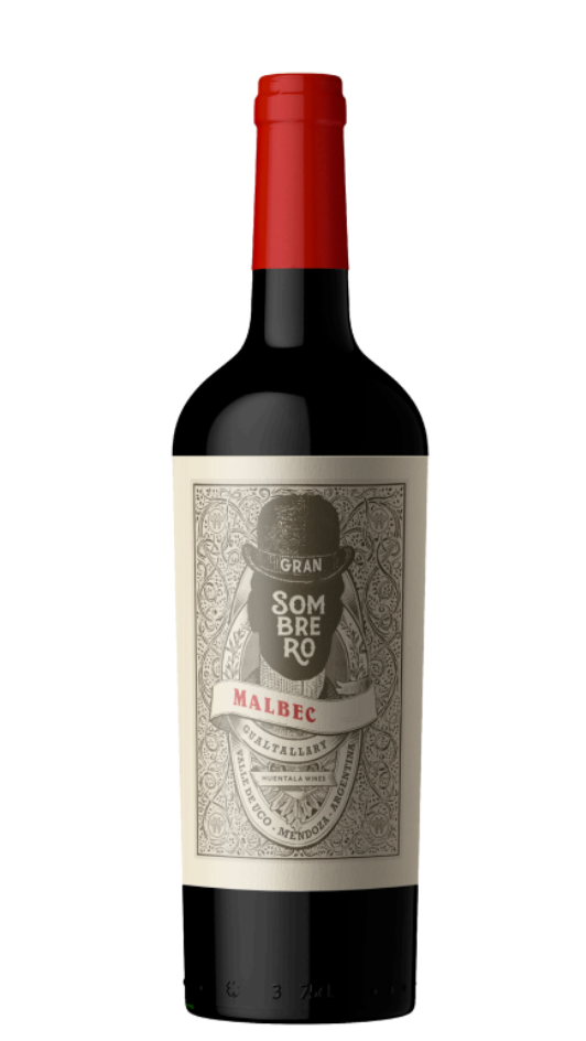 HUENTALA VINO G.SOMBRERO MALBEC 750ML - Cod Int: 66467