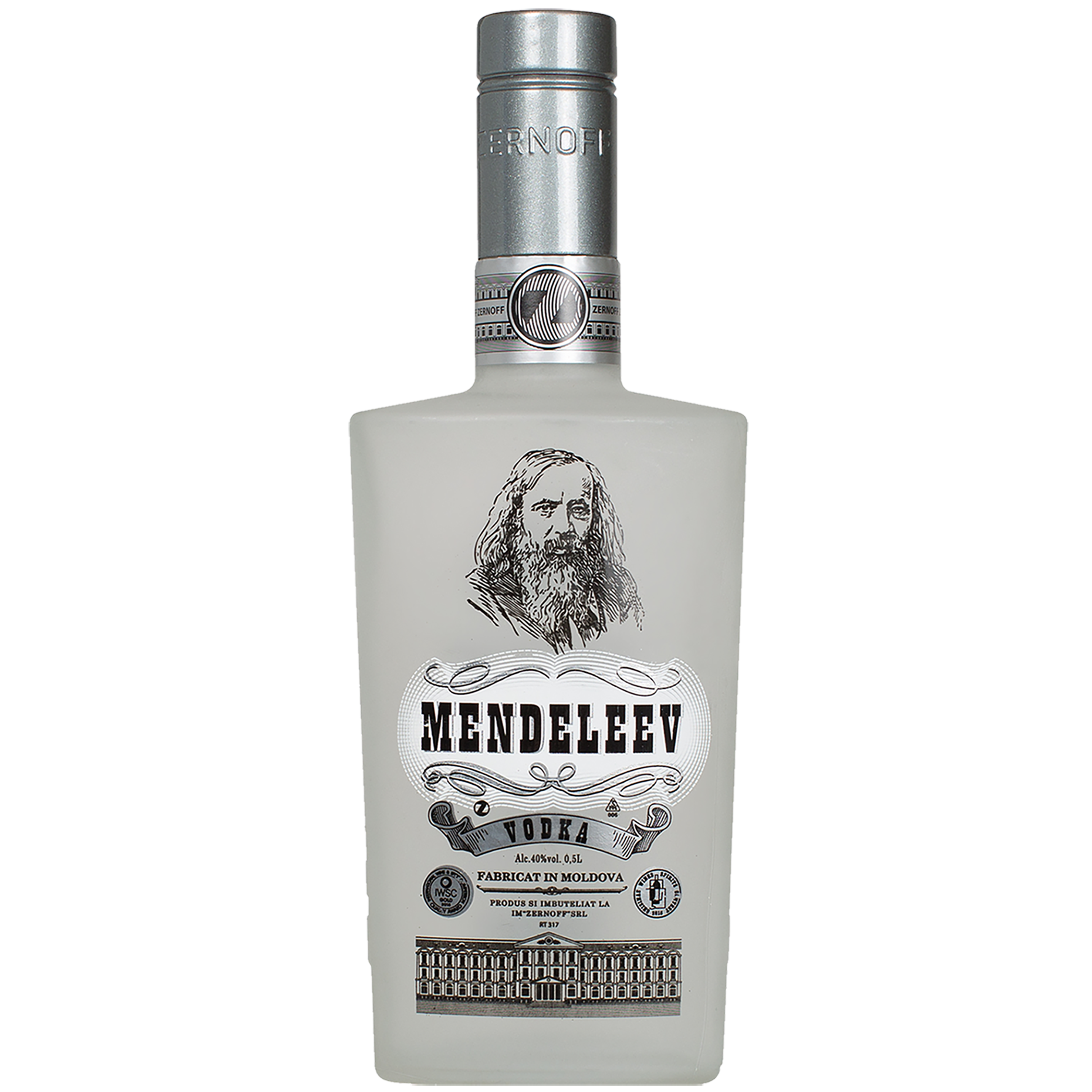 ZERNOFF VODKA MENDELEEV 700ML - Cod Int: 68402