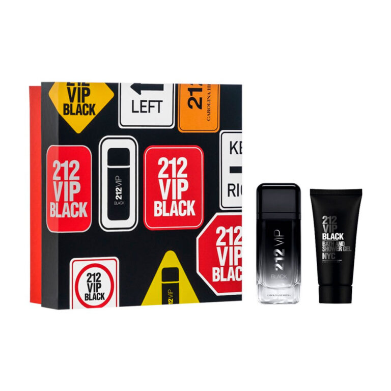 CH 212 VIP BLACK MEN SET 100ML+GEL  – Cod Int: 60907