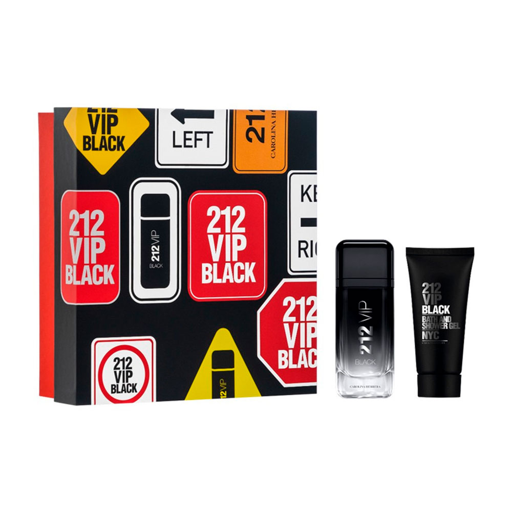 CH 212 VIP BLACK MEN SET 100ML+GEL - Cod Int: 60907