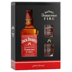 JACK DANIEL WHISKEY FIRE C/SHOTS 750ML  - Cod Int: 75552