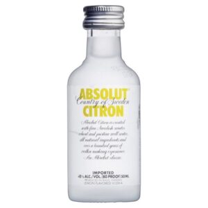 ABSOLUT VODKA CITRON 50ML  - Cod Int: 3815