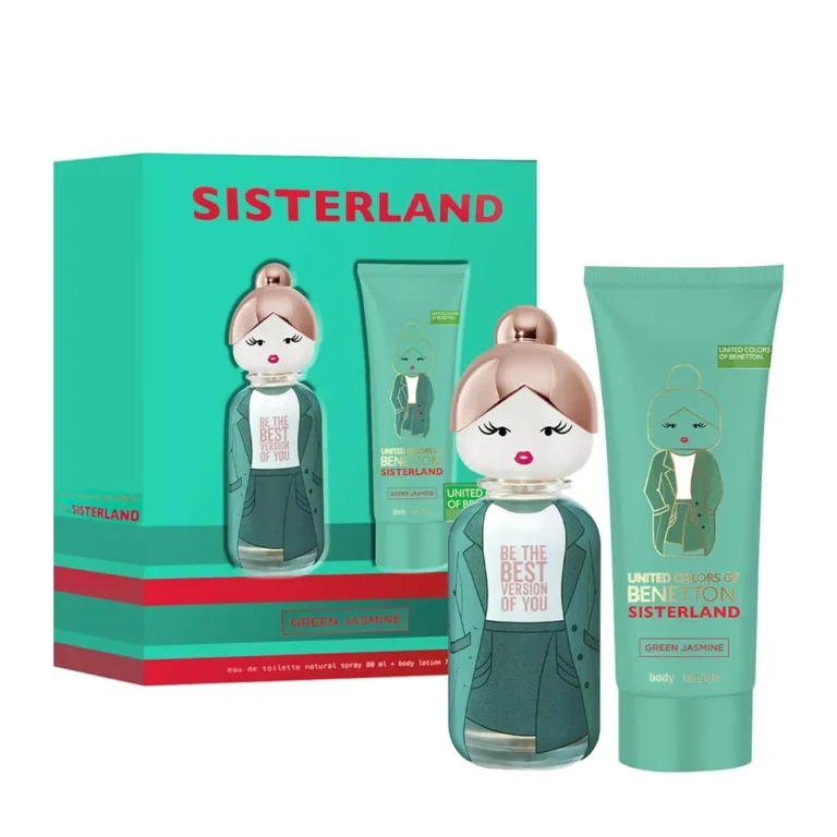 KIT BENETTON SISTERL GREEN JASMINE 80ML+  – Cod Int: 77384