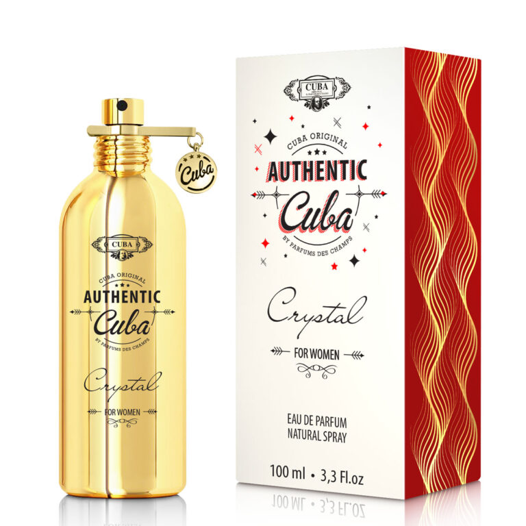 CUBA 100ML FEM AUTHENT CRYSTAL  – Cod Int: 77294