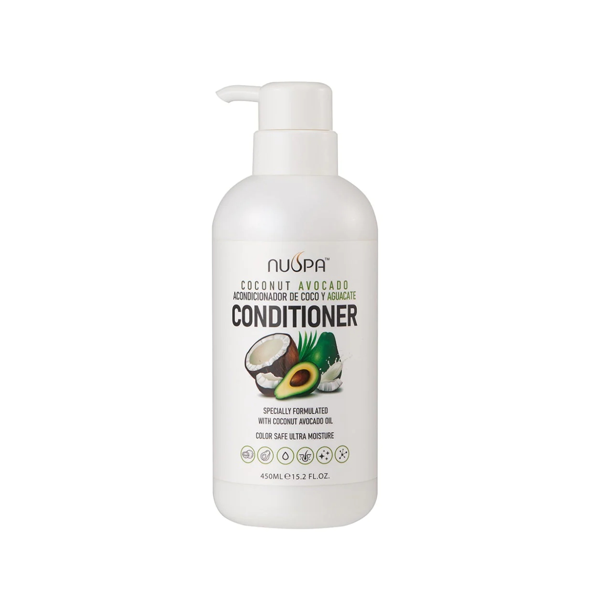 NUSPA ACOND COCONUT AVOCADO 450ML  – Cod Int: 66941