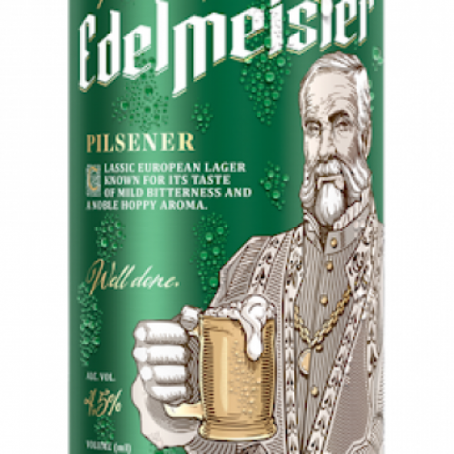 EDELMEISTER CERVEZA PILSENER 500ML  – Cod Int: 48118