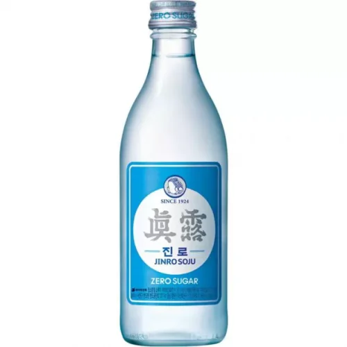 JINRO SOJU ZERO AZUCARES 360ML  – Cod Int: 4874
