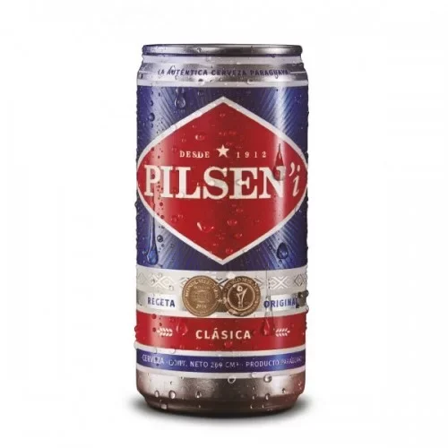 PILSEN CERVEZA CLASICA LATA 269 ML  – Cod Int: 56609