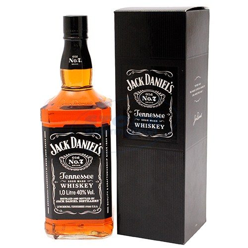 JACK DANIEL’S WHISKY BLACK C/C 1L.  – Cod Int: 62682