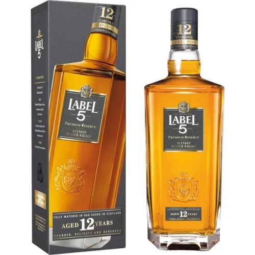 LABEL 5 WHISKY 12 A?OS 700ML  – Cod Int: 62864
