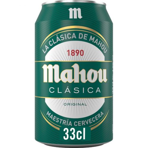 MAHOU CERVEZA CLASICA LATA 33  – Cod Int: 63014
