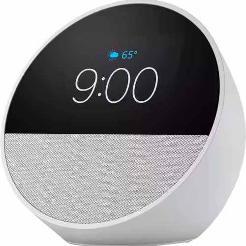AMAZON BV84J9 ALEXA SPOT ALARM CLOCK/BL  – Cod Int: 86356