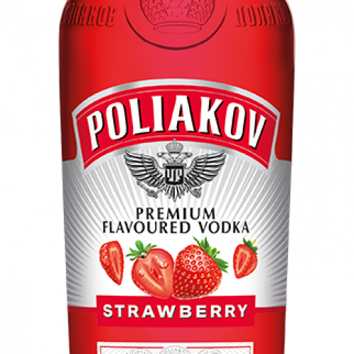 POLIAKOV VODKA SABOR FRUTILLA 750ML  – Cod Int: 70723
