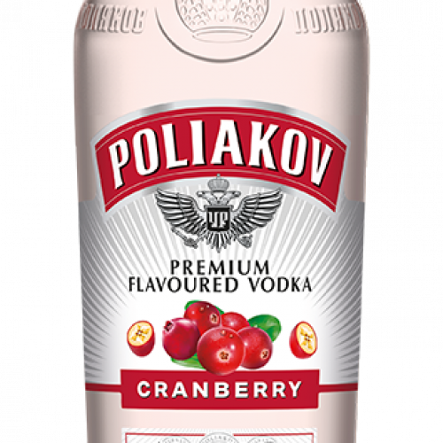 POLIAKOV VODKA SABOR CRANBERRY 750ML  – Cod Int: 70740