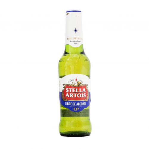 STELLA ARTOIS CERVEZA S/ALCOHOL 330CC  – Cod Int: 71585