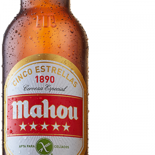 MAHOU 5 ESTRELLA CERVEZA S/GLUTEN 330ML  – Cod Int: 72201