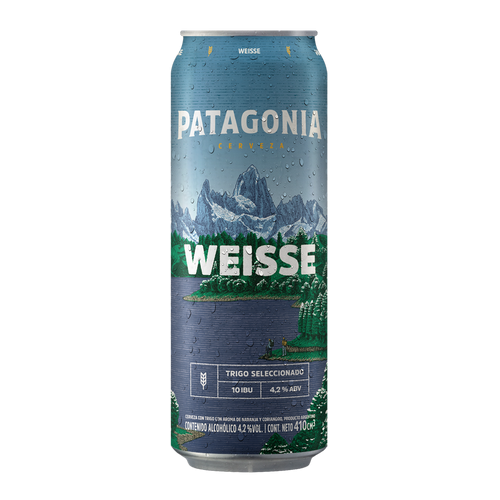 PATAGONIA CERVEZA WEISSE LATA 410ML  – Cod Int: 73633