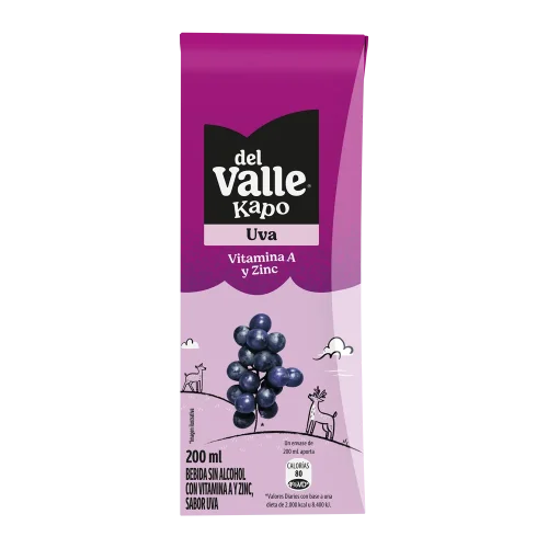 DEL VALLE KAPO JUGO UVA 200ML  – Cod Int: 76328