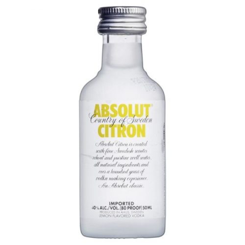 ABSOLUT VODKA CITRON 50ML  – Cod Int: 3815